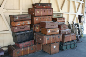 Stacked Luggage